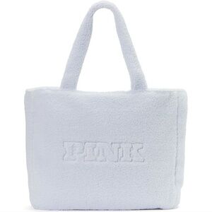 PINK Victoria's Secret Soft Tote - Light Blue